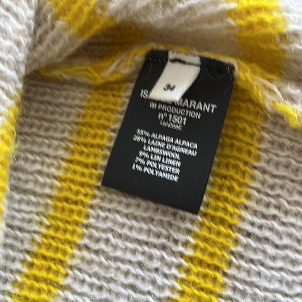SOLD- Isabel Marant Georgia sweater - Picture 3 of 4